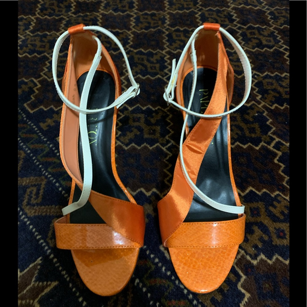 Paper Fox Orange Heels